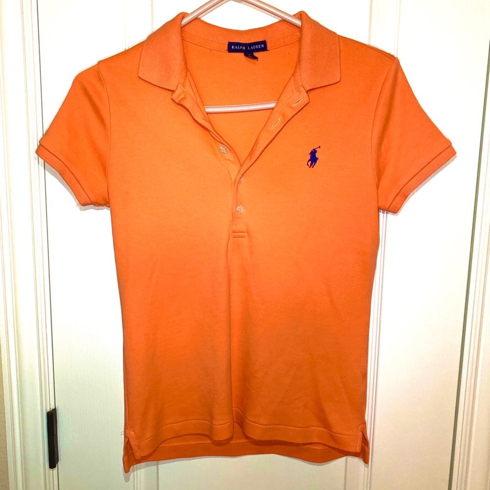 RALPH LAUREN Orange Polo Shirt